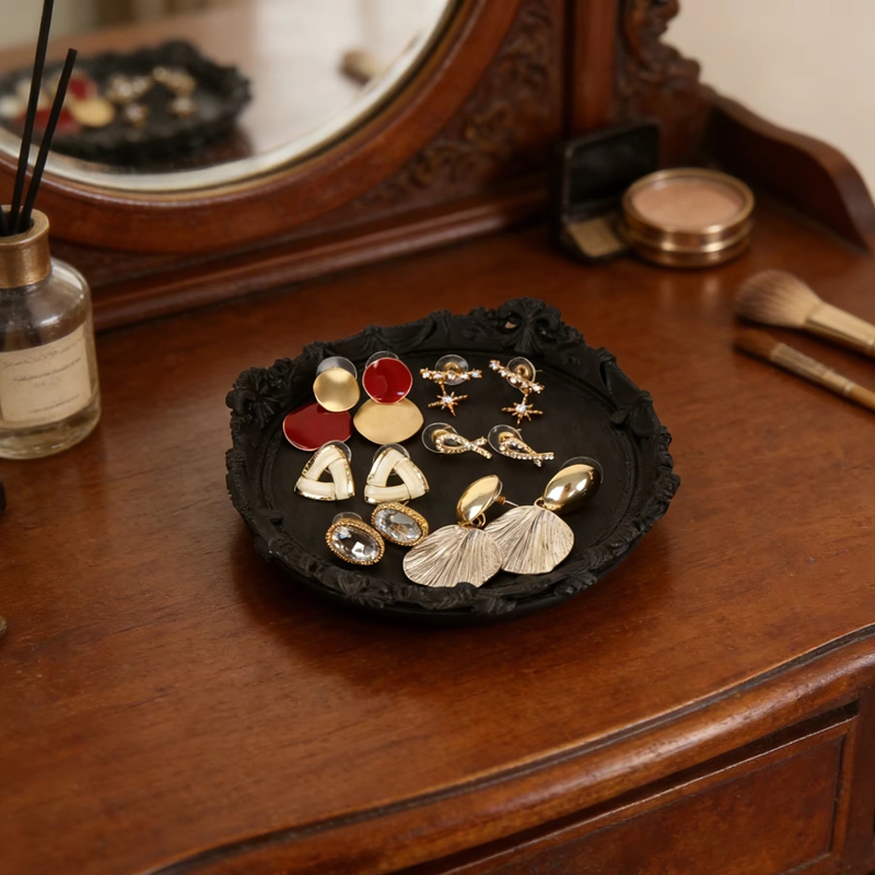 Baroque Gothic Carved Jewelry  - Vanity Home Decor review and price
