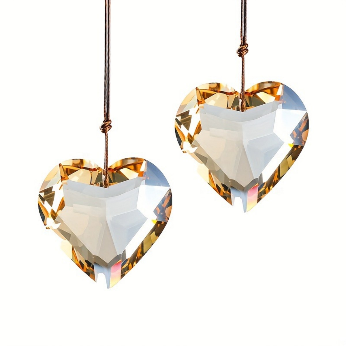 1pc 30mm Heart Suncatcher Pend - Crystal Sun Catcher review and price