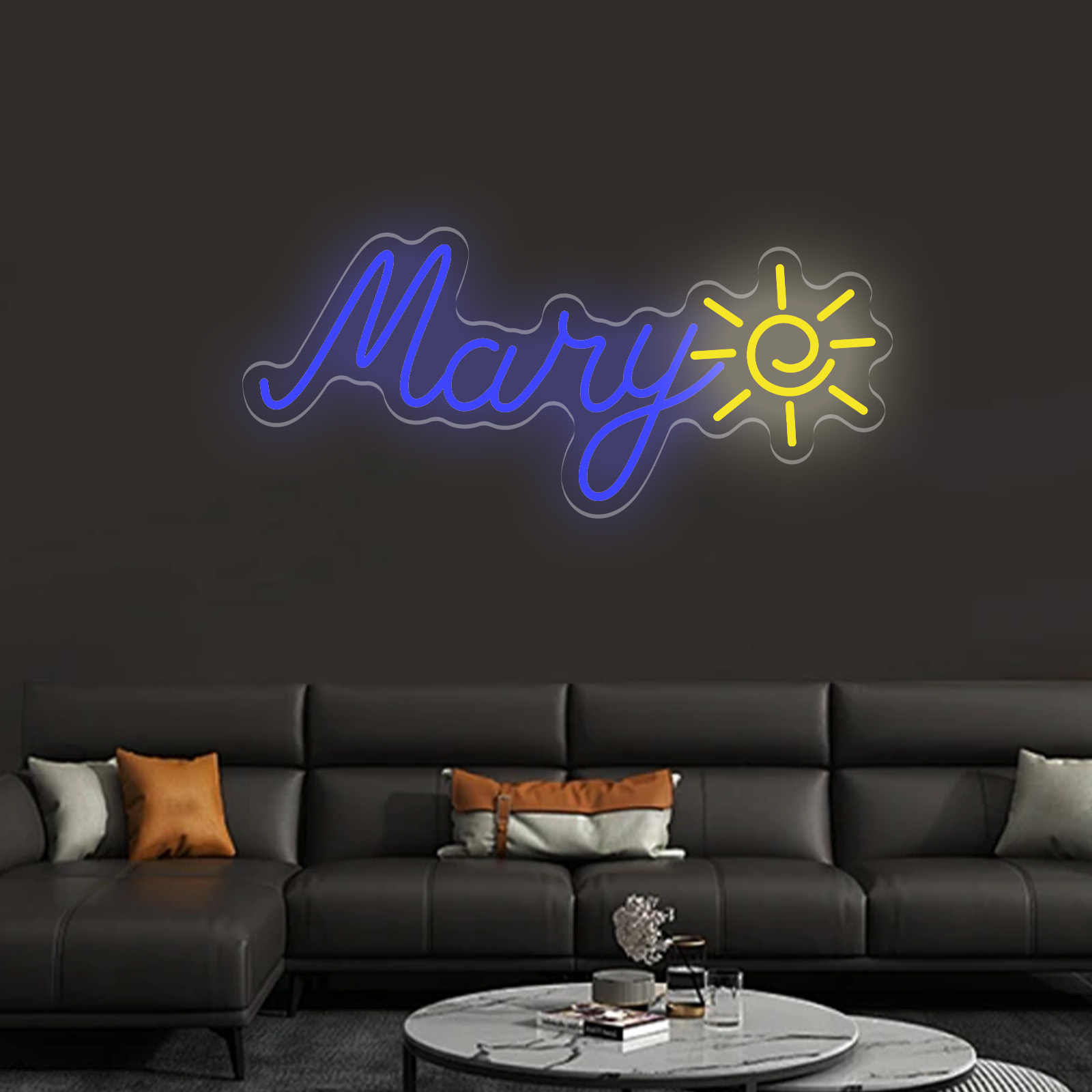 Custom Neon with Name&Sun Sign - Home Decor Store review and price
