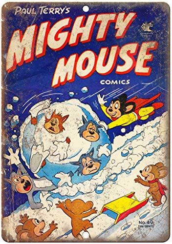 Mighty Mouse Comics Theme   Me - Home Decor Theme review and price