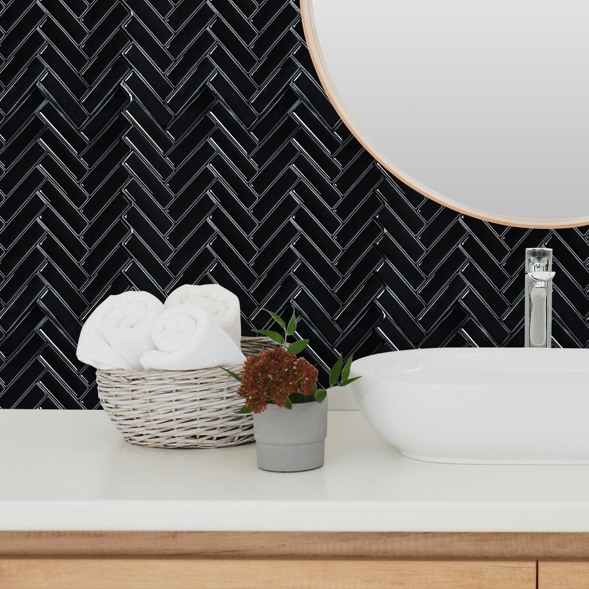 Wallpaper Sticker 3D Epoxy Mos - Home Decor Sticker review and price