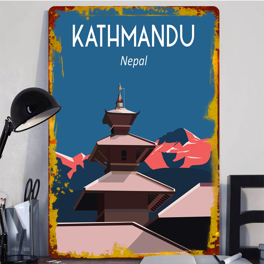 Kathmandu Nepal Vintage Metal  - Home Decor Kathmandu review and price
