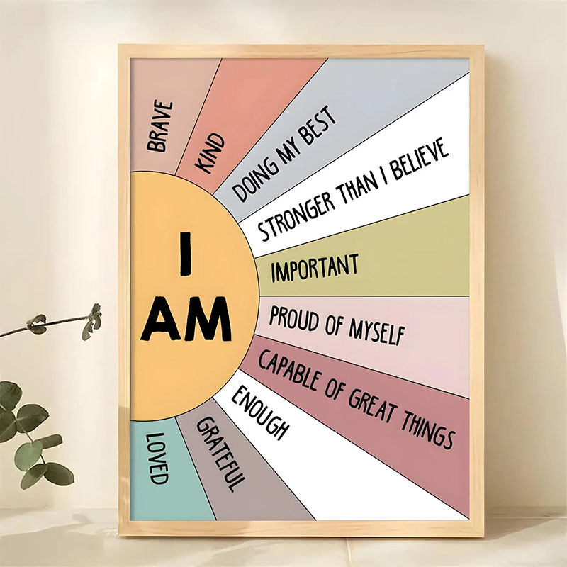 1pc Inspirational Quote Poster - Home Decor Quotes Ideas review and price