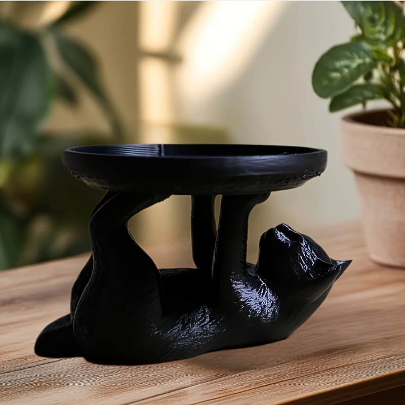 Cute Black Cat Jewelry Tray Re - Vanity Home Decor review and price