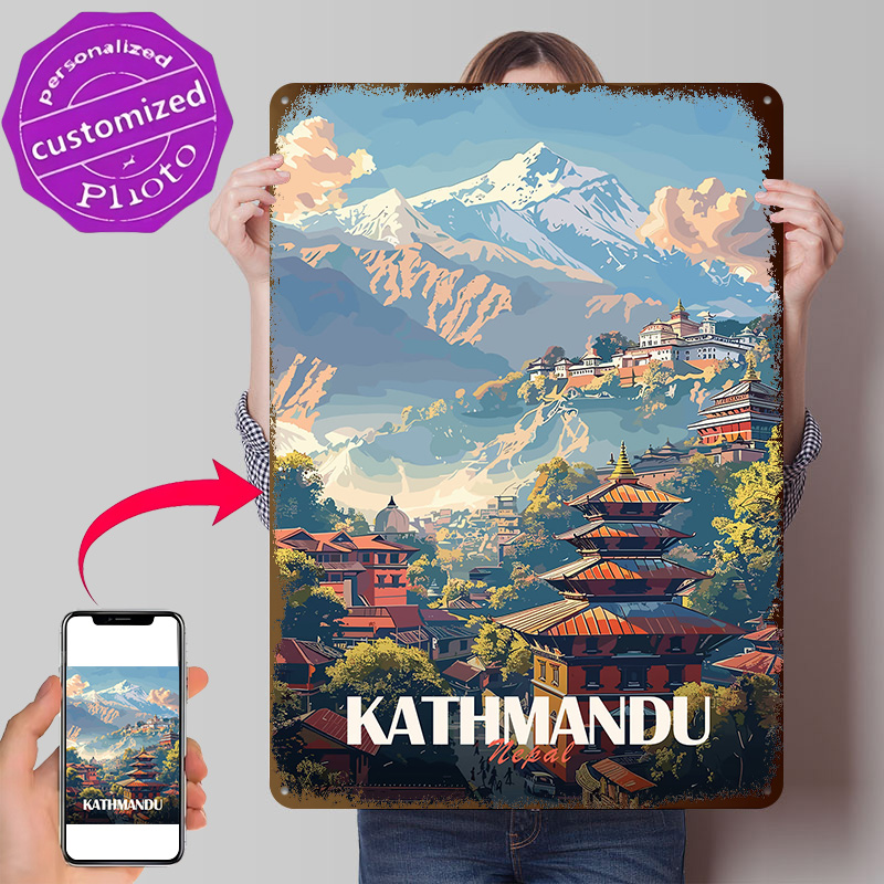 Kathmandu Nepal Cityscape Post - Home Decor Kathmandu review and price