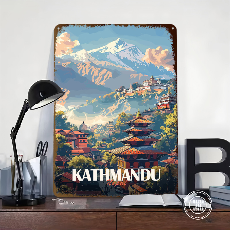 Kathmandu Nepal Cityscape Post - Home Decor Kathmandu review and price