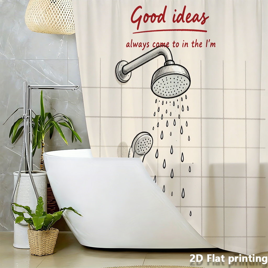 Funny Shower Curtain, Good Ide - Home Decor Quotes Ideas review and price