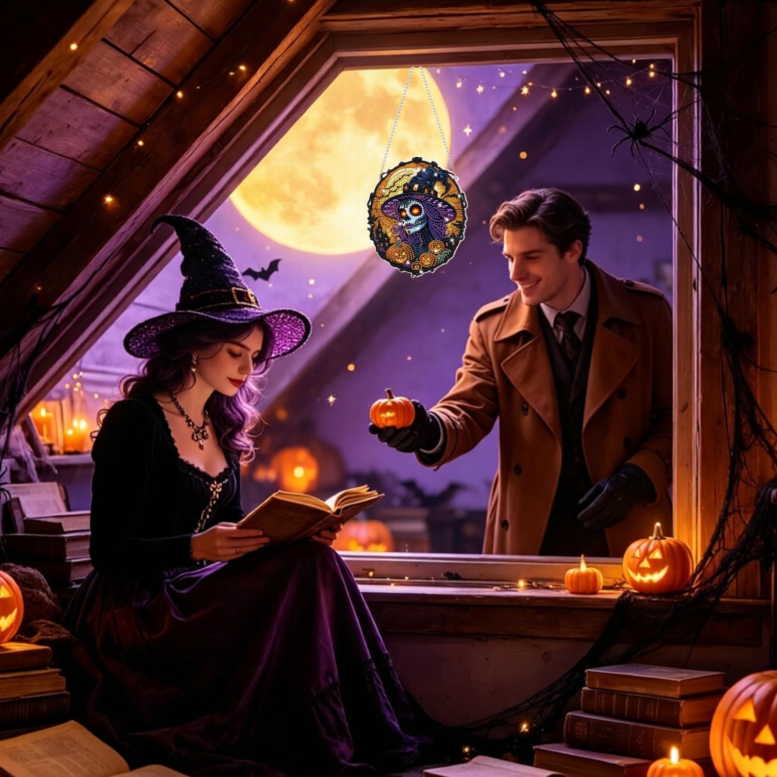 Rhinestone Painting Kit Hallow - Crystal Sun Catcher review and price
