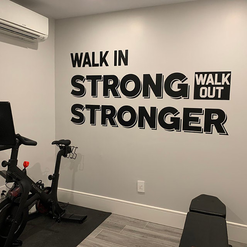 Gym Decor Ideas Home Gym, Be S - Home Decor Quotes Ideas review and price