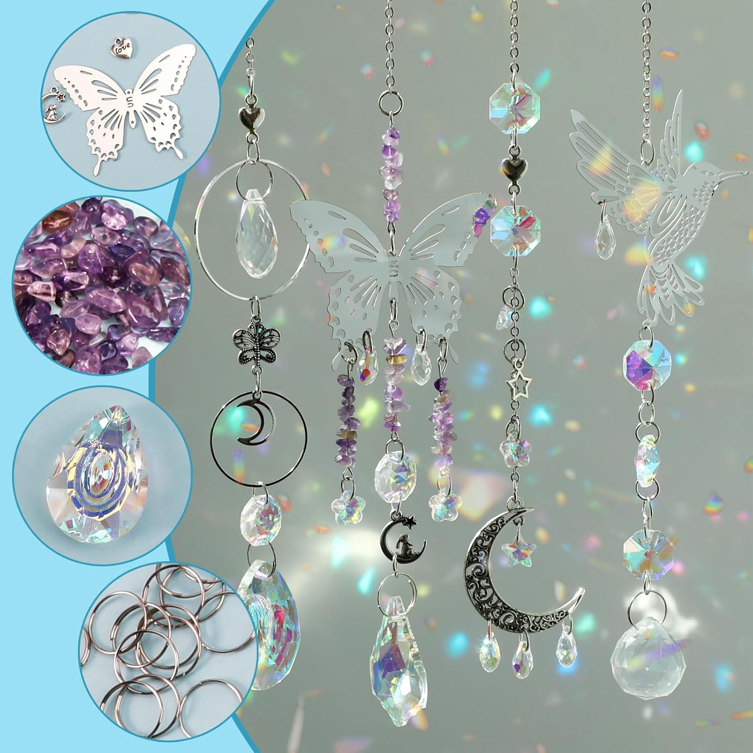 DIY 400pcs SunCatchers Making  - Crystal Sun Catcher review and price