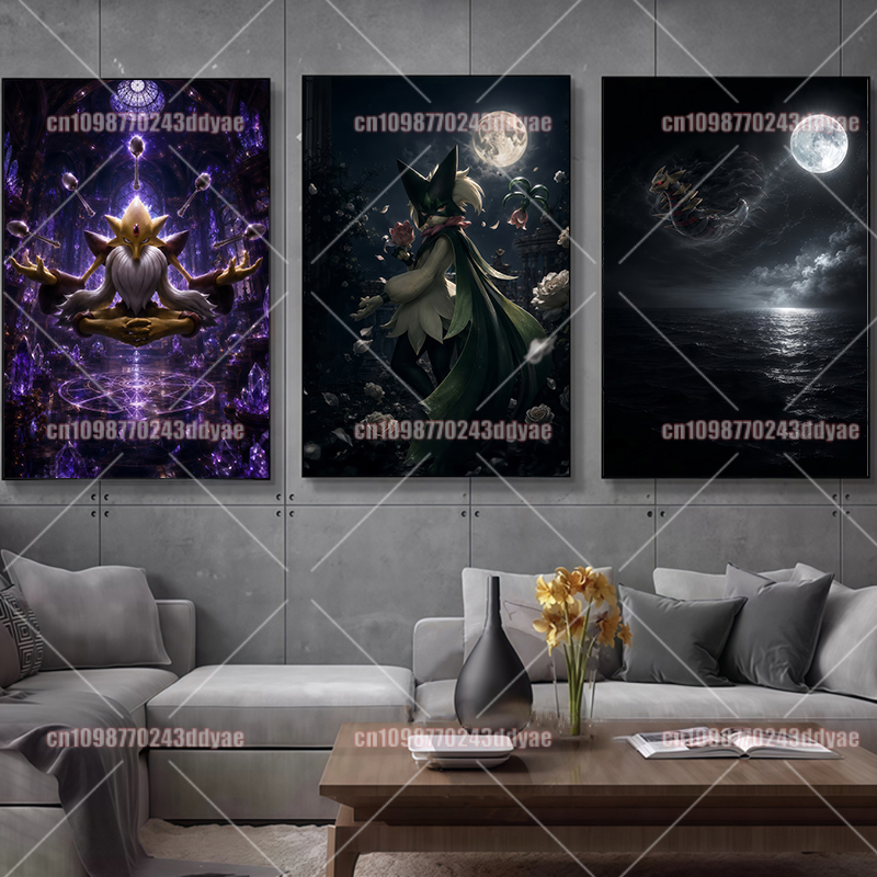 Anime Pokemon Character Canvas - Canvas Painting review and price