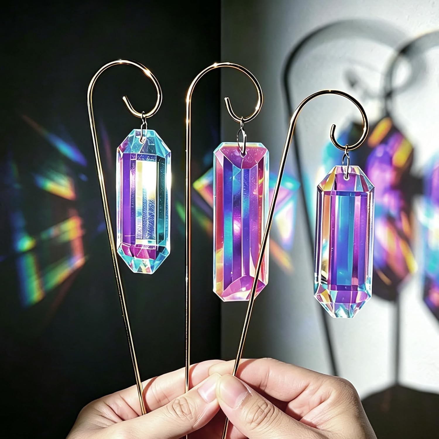 5PC Crystal Suncatcher Plant S - Crystal Sun Catcher review and price