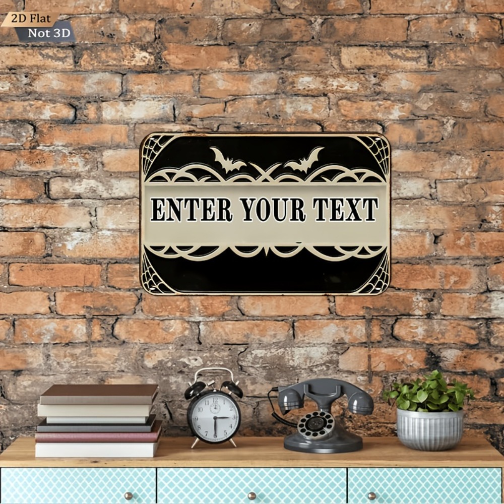 Customizable Spider Web Bat Ti - Home Decor Store review and price
