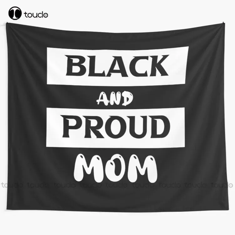 New Black & Proud Mom Tapestry - Home Decor Store review and price
