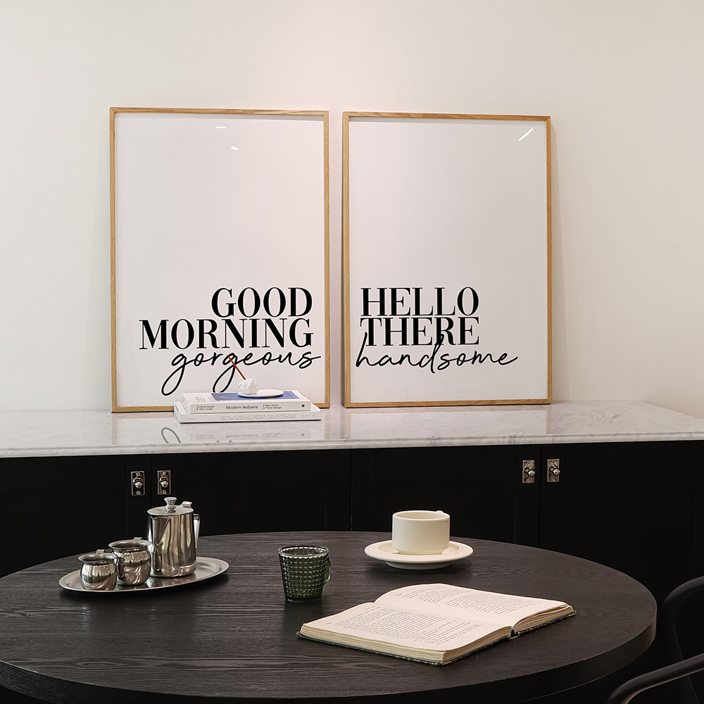 Good Morning Quotes Posters an - Home Decor Quotes Ideas review and price