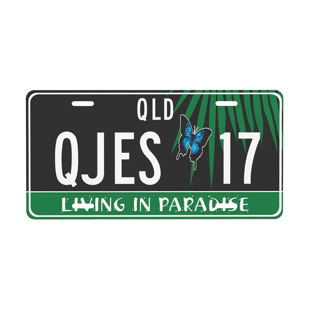 Custom Text Aluminum License P - Home Decor Theme review and price