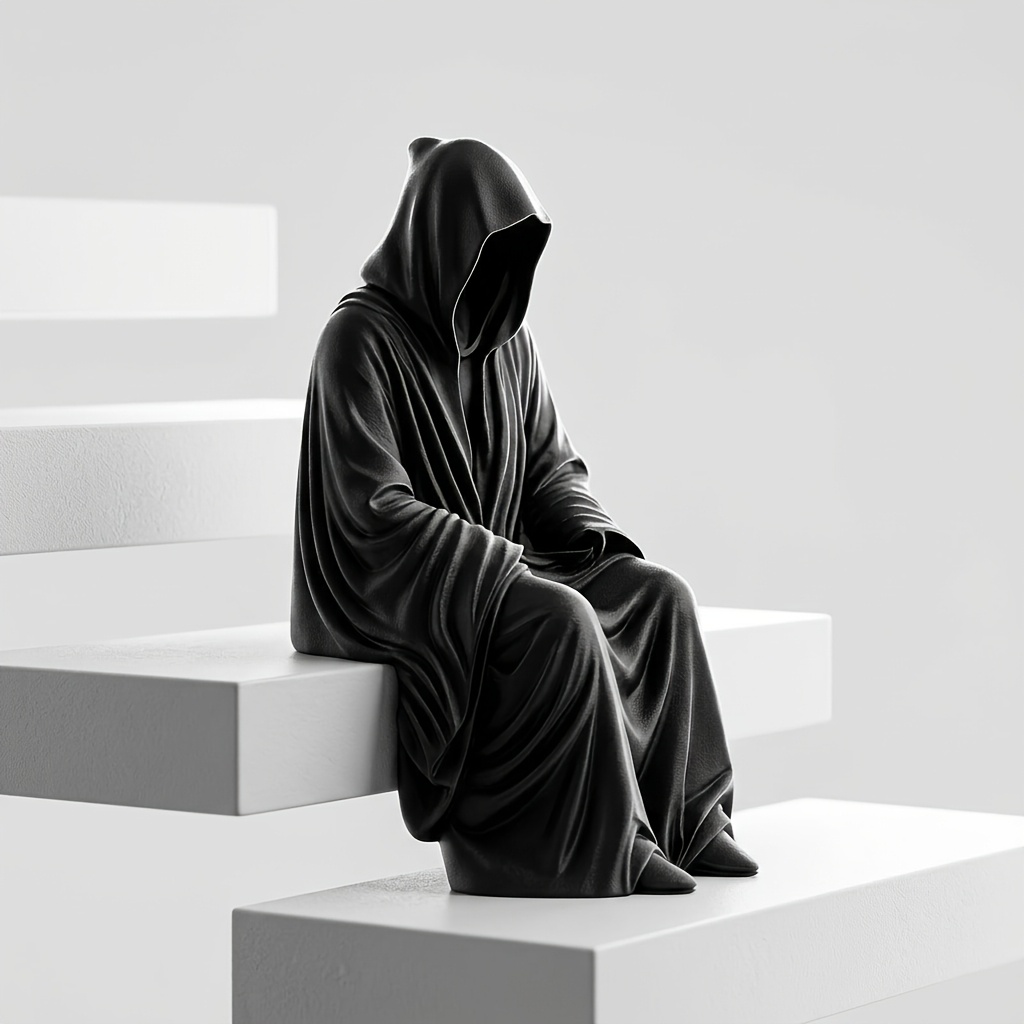 3D Printed Grim Reaper Bookend - Aesthetic Bookend review and price