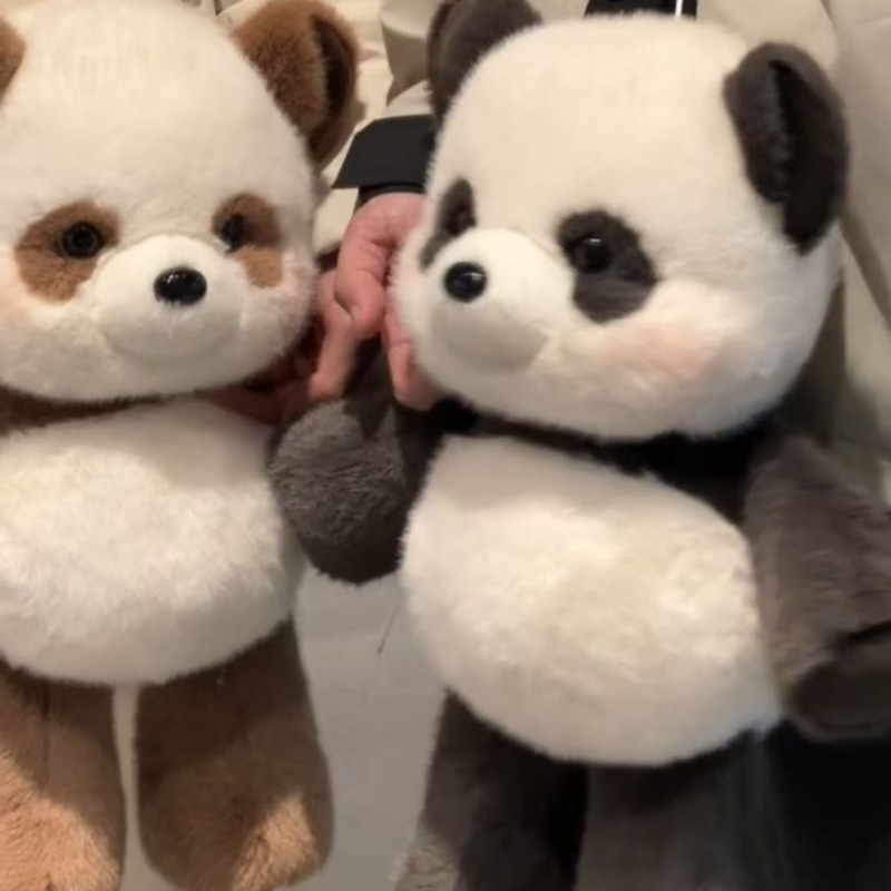 Cute Running Panda Cartoon Dol - Home Decor Lovely Home review and price