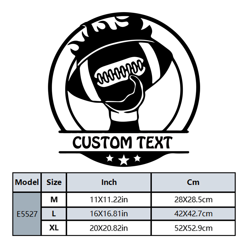 1PC Lovely Rugby Custom Text W - Home Decor Lovely Home review and price