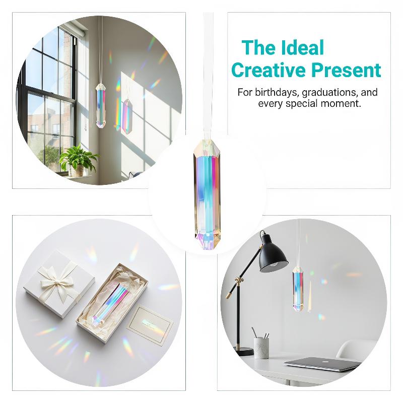 Artificial Colorful Crystal Ha - Crystal Sun Catcher review and price