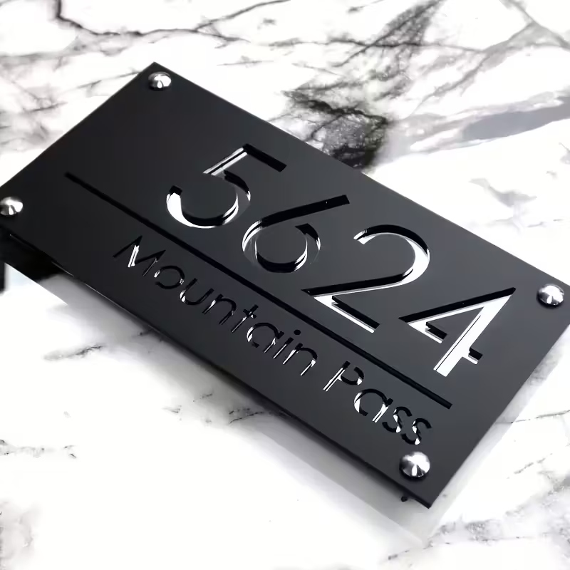 1pc Custom Number&Text Street  - Home Decor Halloween review and price