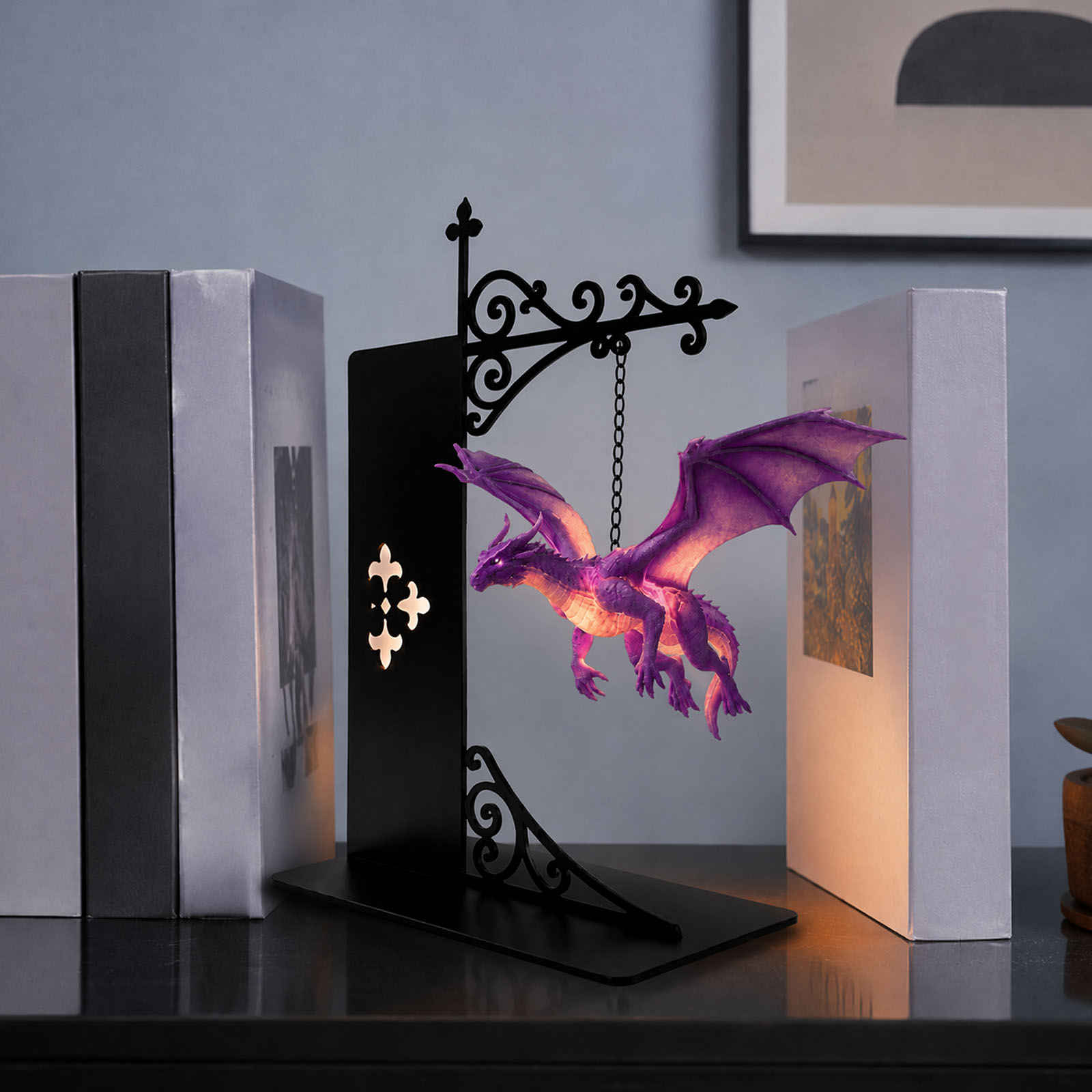 Dragon Reading Corner Light Wa - Aesthetic Bookend review and price