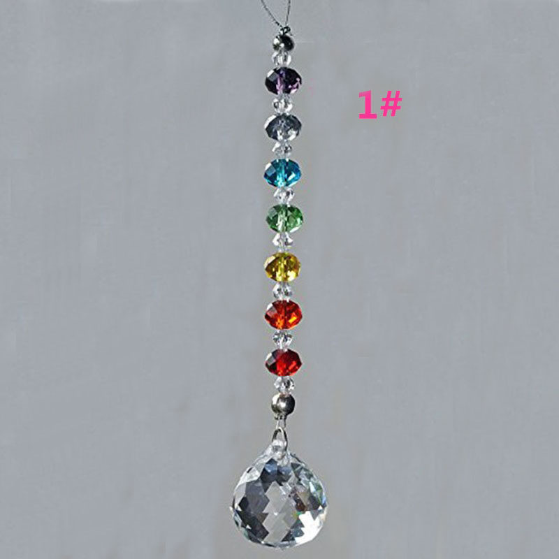 1PCS 20mm Crystal Ball Prism C - Crystal Sun Catcher review and price