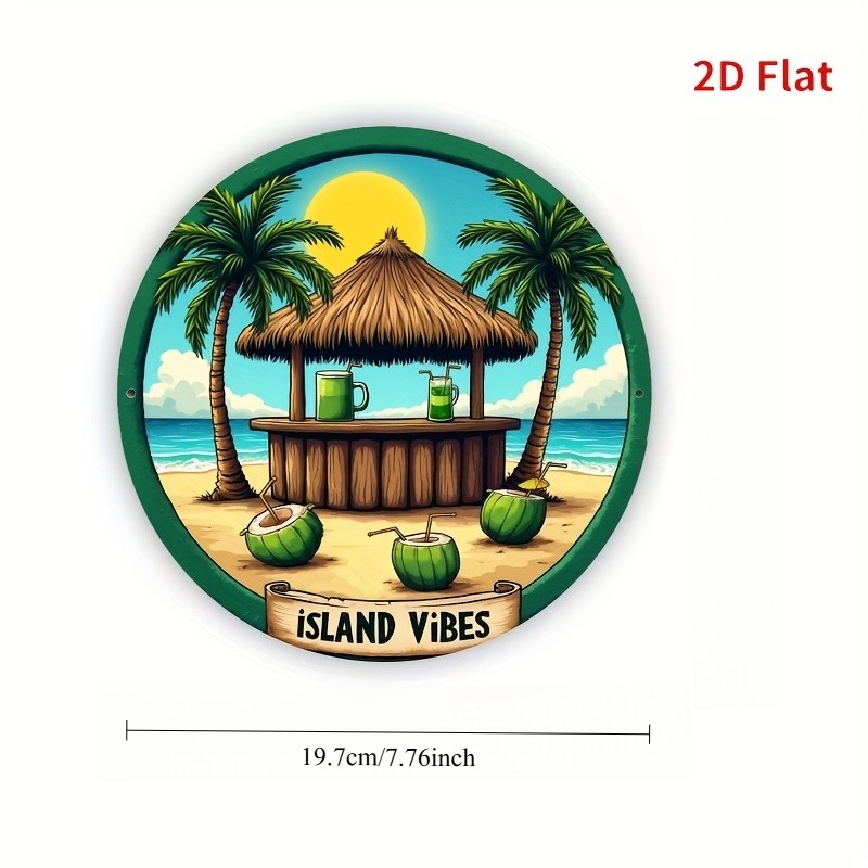1pc Tropical Beach Bar Aluminu - Home Decor Theme review and price