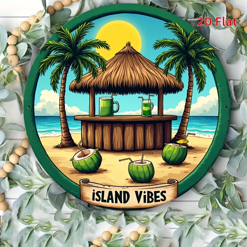 1pc Tropical Beach Bar Aluminu - Home Decor Theme review and price