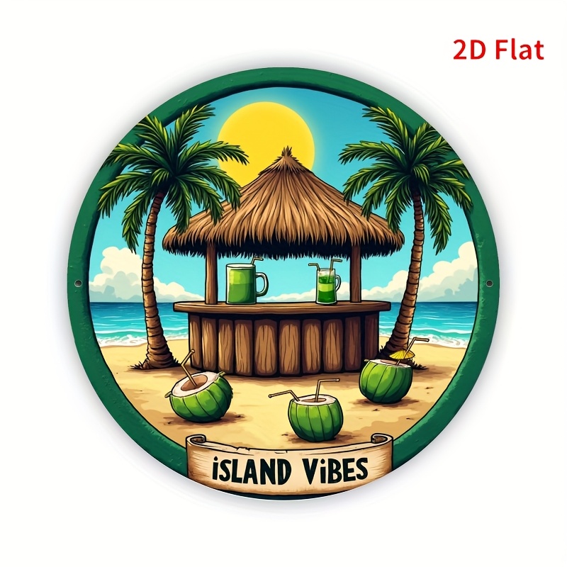 1pc Tropical Beach Bar Aluminu - Home Decor Theme review and price