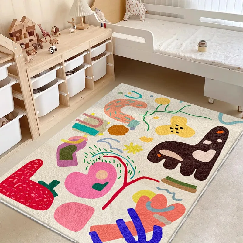 Stylish Nordic style rug, dopa - Home Decor Dopamine review and price