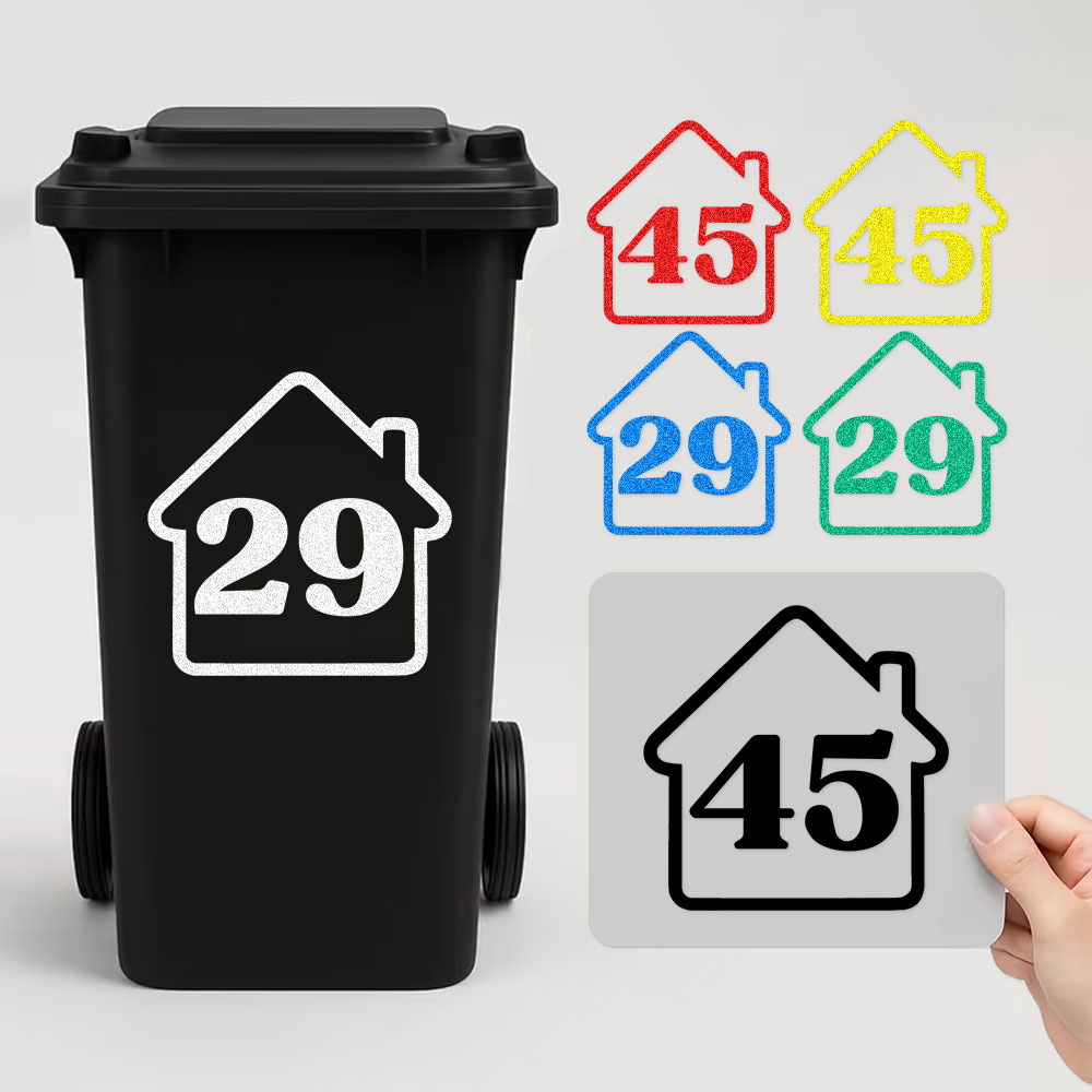 3PCS Custom Reflective Trash B - Home Decor Sticker review and price