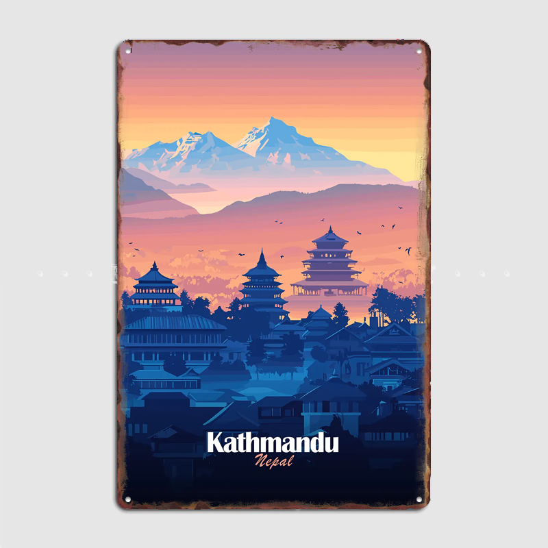 Kathmandu Skyline Travel Scene - Home Decor Kathmandu review and price