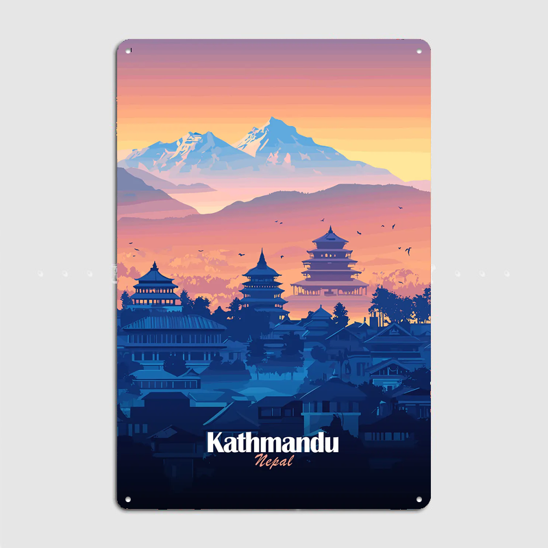 Kathmandu Skyline Travel Scene - Home Decor Kathmandu review and price