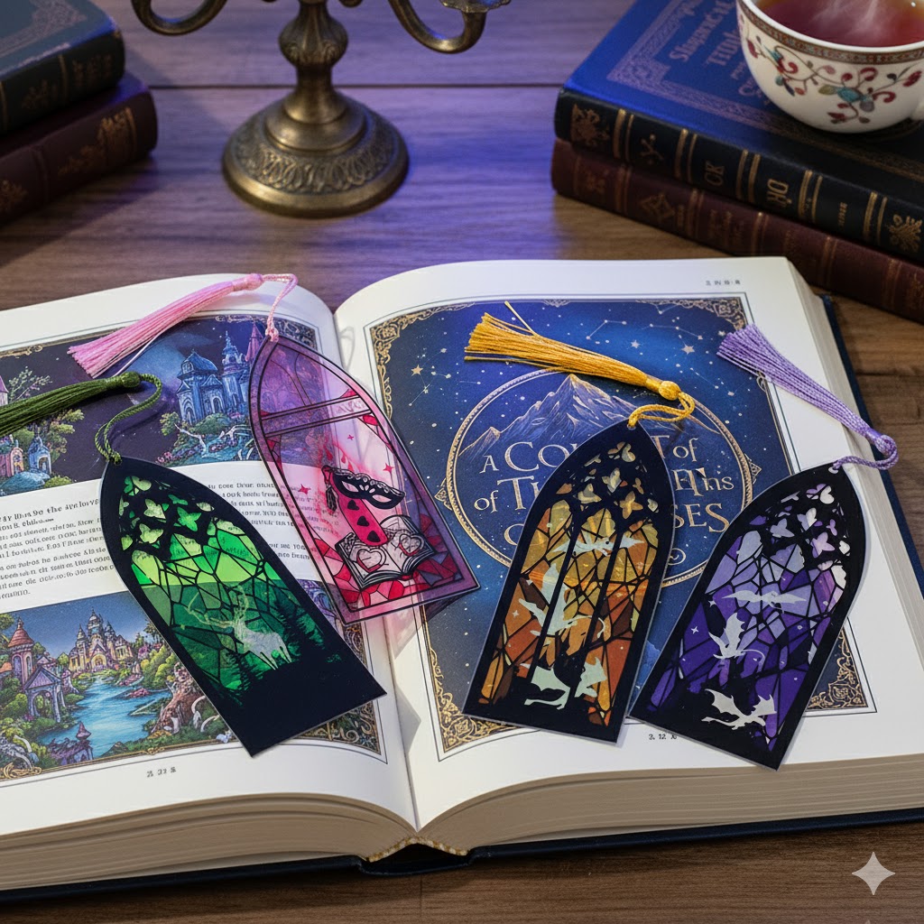 Night Court Bat Bookmark ACOTA - Aesthetic Bookend review and price