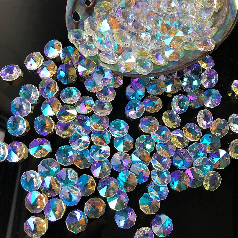 100PCS Aurora Crystal Glass Oc - Crystal Sun Catcher review and price