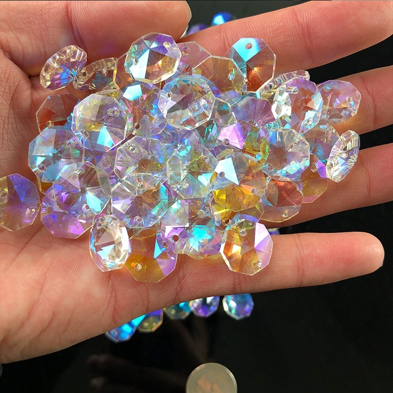 100PCS Aurora Crystal Glass Oc - Crystal Sun Catcher review and price