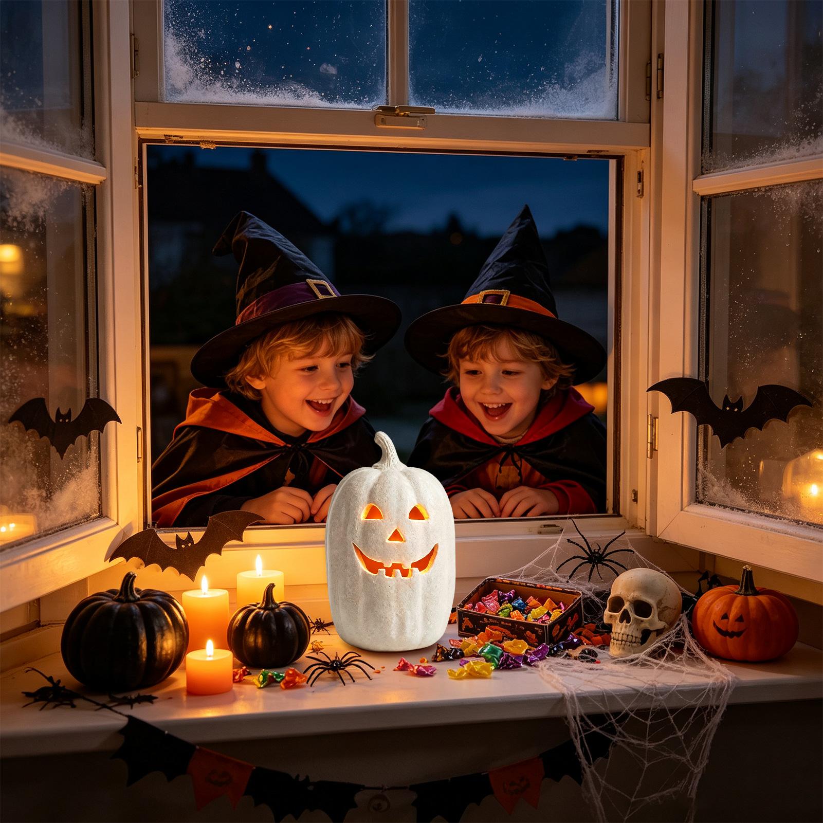 Halloween Pumpkin Decor Resin  - Home Decor Halloween review and price