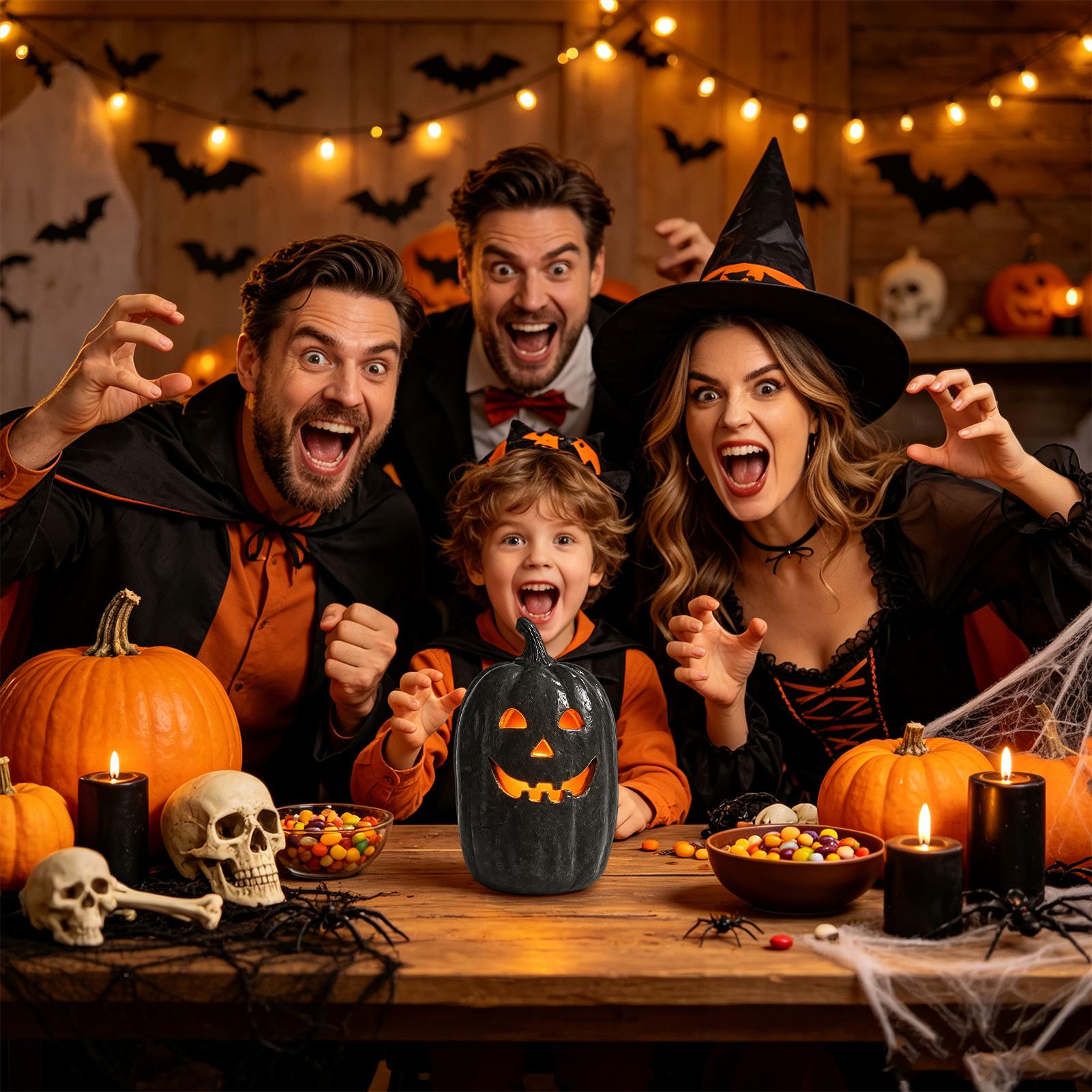 Halloween Pumpkin Decor Resin  - Home Decor Halloween review and price