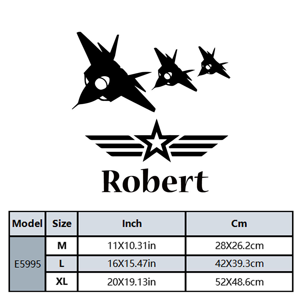 1PC NEW Airplane Personalized  - Home Decor Sticker review and price