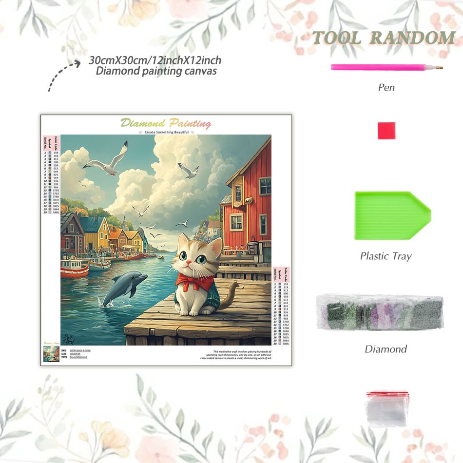 CHENISTORY Cat Diamond Paintin - Home Decor Diy Ideas review and price
