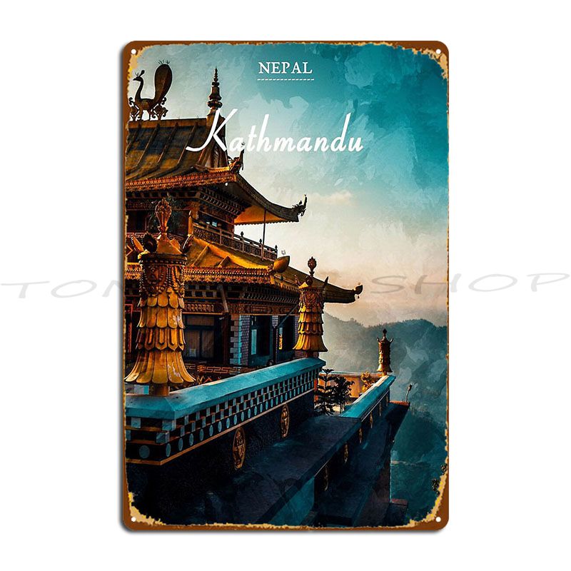 Kathmandu Nepal Travel Metal S - Home Decor Kathmandu review and price